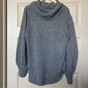NWT Tahari Grey Cozy Cowl neck sweater, XL